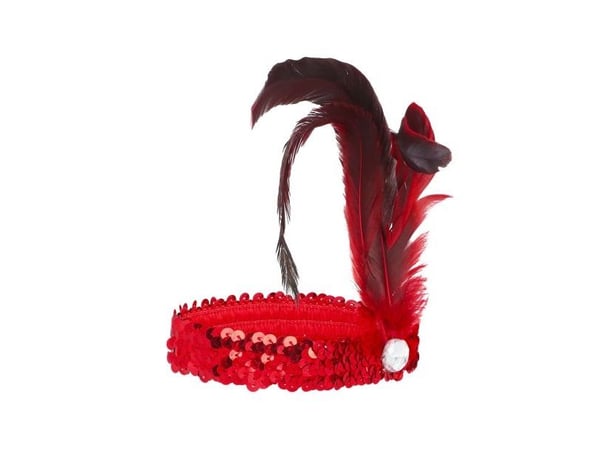 Röd flapper-set