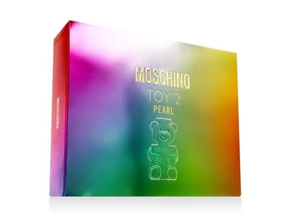 Moschino Toy 2 Pearl gavepakke unisex parfymsatt vann 50 ml + bodylotion 50 ml + dusjsåpe 50 ml