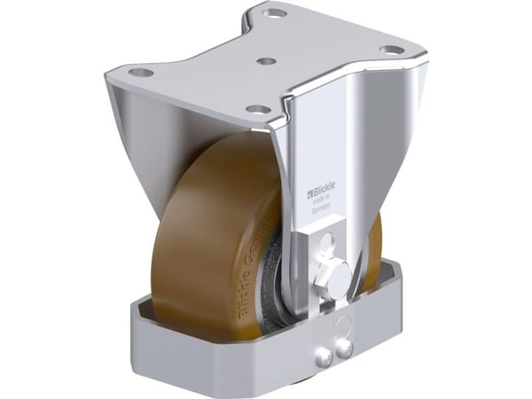 Blickle 880245 BH-GB 128K-FS Kiinteä teräspyörä Pyörän halkaisija: 125 mm Kantavuus (max.): 850 kg 1 kpl