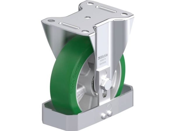 Blickle 748505 B-ALST 160K-FS fasta hjul i stål, hjuldiameter 160 mm, max 400 kg, 1 st