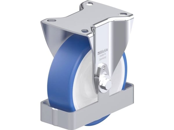 Blickle 938781 B-POTHS 125KA-FS Kiinteä teräspyörä Pyörän halkaisija: 125 mm Kantavuus (max.): 250 kg 1 kpl
