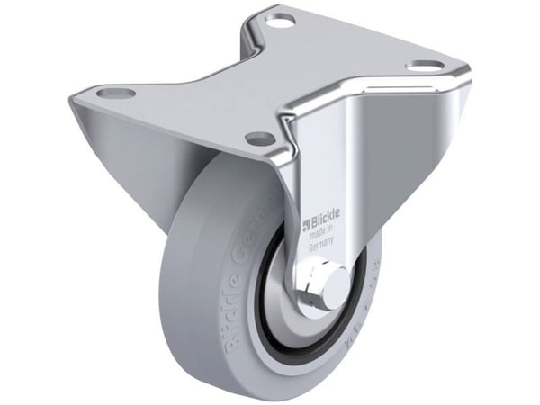 Blickle 850360 B-POEV 80XR-SG-FA styrehjul i stål, hjuldiameter 80 mm, maks. bæreevne 140 kg, 1 stk.