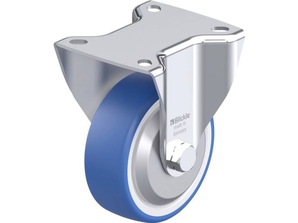 Blickle 947872 BK-POTHS 100XR-1-FA Kiinteä teräspyörä Pyörän halkaisija: 100 mm Kantavuus (max.): 200 kg 1 kpl