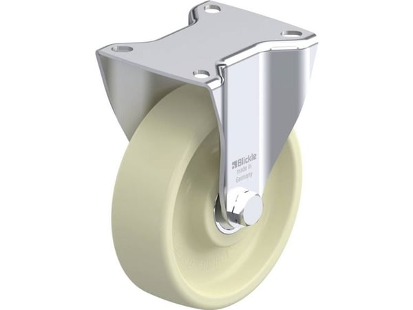 Blickle 940343 BK-POH 125HK-1 Kiinteä teräspyörä Pyörän halkaisija: 125 mm Kantavuus (max.): 350 kg 1 kpl