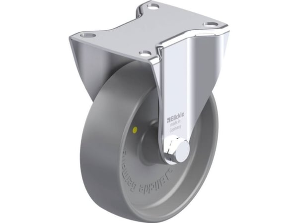 Blickle 357475 BK-PO 125G-1-ELS Kiinteä teräspyörä Pyörän halkaisija: 125 mm Kantavuus (max.): 300 kg 1 kpl