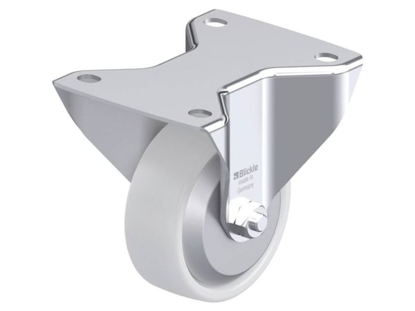 Blickle 852730 BK-PO 100XR-3-FA fast hjul i stål Hjuldiameter: 100 mm Bärförmåga (max.): 280 kg 1 st
