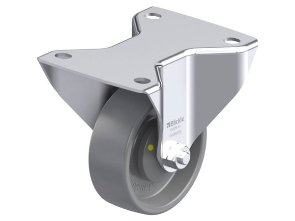Blickle 925063 BK-PO 100KA-3-ELS Kiinteä teräspyörä Pyörän halkaisija: 100 mm Kantavuus (max.): 280 kg 1 kpl