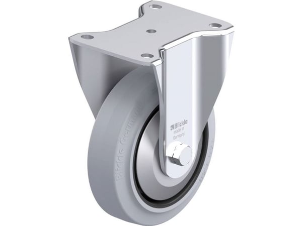 Blickle 851426 BH-POEV 160XR-SG-FA faste hjul i stål, hjuldiameter 160 mm, bæreevne (maks.) 400 kg, 1 stk