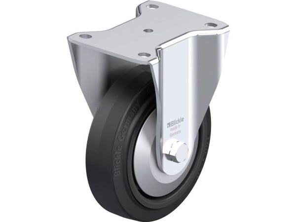 Blickle 851427 BH-POEV 160XR-FA Kiinteät teräsrullat Pyörän halkaisija: 160 mm Kantavuus (max): 400 kg 1 kpl 1 kpl