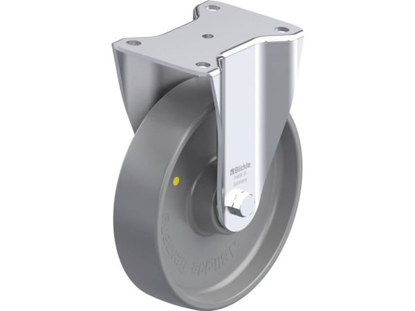 Blickle 881321 BH-PO 200K-ELS faste hjul i stål – hjuldiameter 200 mm – maks. 600 kg (1 stk)