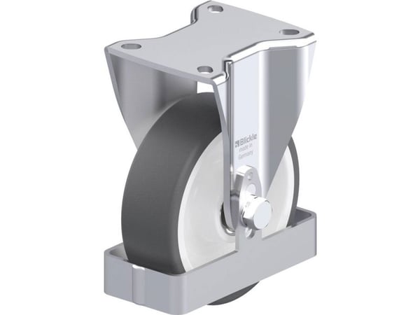 Blickle 938986 BH-POTH 125K-1-FS faste hjul i stål, hjuldiameter 125 mm, bæreevne (maks.) 350 kg, 1 stk