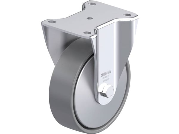 Blickle 946587 BH-PO 160G-ELS-FA Kiinteä teräspyörä Pyörän halkaisija: 160 mm Kantavuus (max.): 450 kg 1 kpl