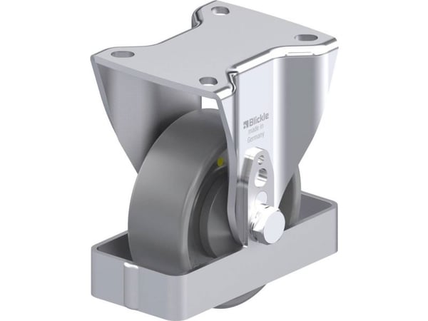 Blickle 939850 BH-PO 100KA-1-ELS-FS fast hjul i stål, hjuldiameter 100 mm, bärförmåga (max) 280 kg, 1 st.