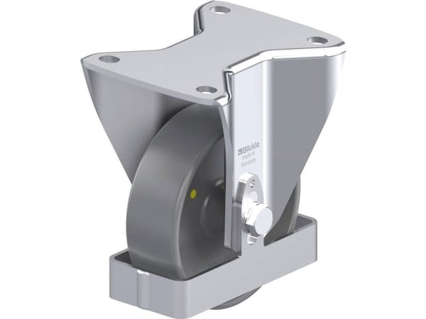 Blickle 939858 BH-PO 125G-3-ELS-FS faste hjul i stål, hjuldiameter 125 mm, bæreevne (maks.) 300 kg, 1 stk