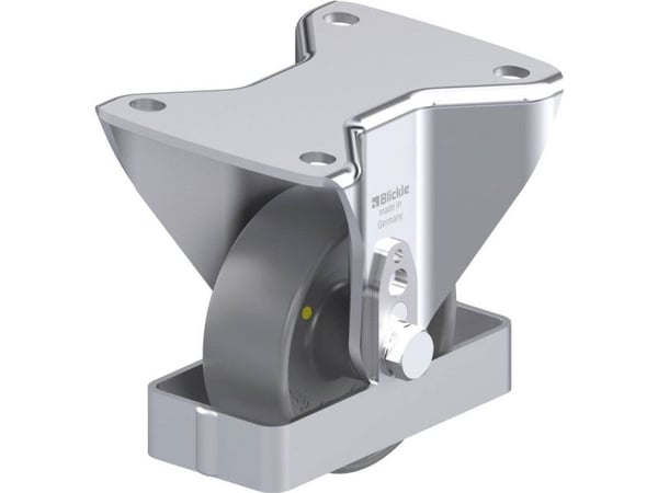 Blickle 939848 BH-PO 100G-3-ELS-FS fast dreiehjul/stål, hjuldiameter 100 mm, bæreevne (maks.) 280 kg, 1 stk