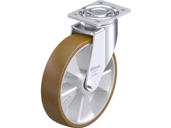Blickle 871726 LH-ALB 250K Teräksiset kääntyvät pyörät Pyörän halkaisija: 250 mm Kantavuus (max): 900 kg 1 kpl 1 kpl