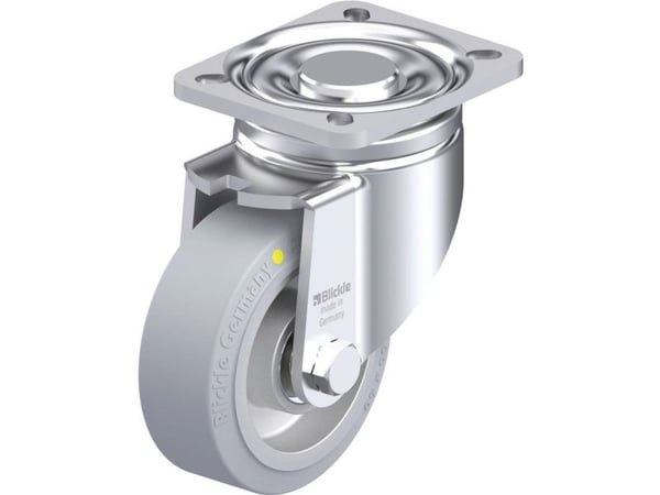 Blickle 918002 LH-ALEV 100K-1-SG-AS Teräksinen kääntöpyörä Pyörän halkaisija: 100 mm Kantavuus (max.): 200 kg 1 kpl