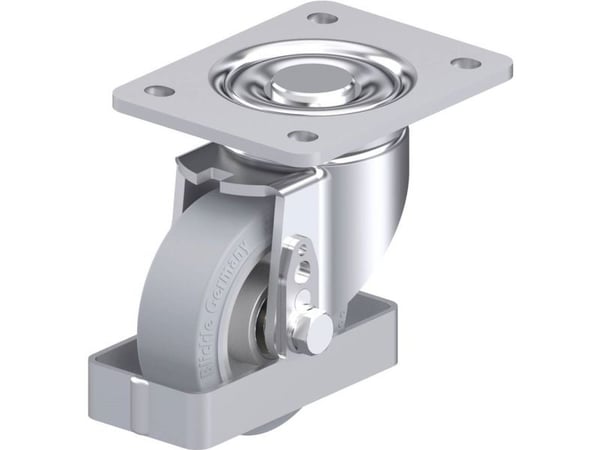 Blickle 938587 LH-ALEV 100K-3-SG-FS Teräksinen kääntöpyörä Pyörän halkaisija: 100 mm Kantavuus (max.): 200 kg 1 kpl