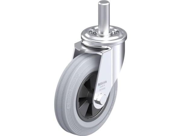 Blickle 659250 LEZ-VPP 160G-22-SG Teräksiset kääntyvät pyörät Pyörän halkaisija: 160 mm Kantavuus (max): 135 kg 1 kpl 1 kpl