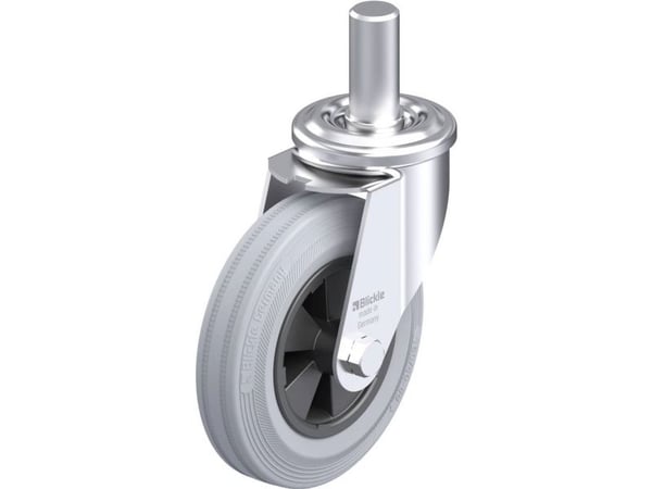 Blickle 749930 LEZ-VPP 160G-27-SG Teräksinen kääntöpyörä Pyörän halkaisija: 160 mm Kantavuus (max.): 135 kg 1 kpl