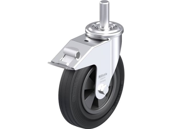 Blickle 577692 LEZ-VPP 200G-22-FI Teräksinen kääntöpyörä Pyörän halkaisija: 200 mm Kantavuus (max.): 205 kg 1 kpl