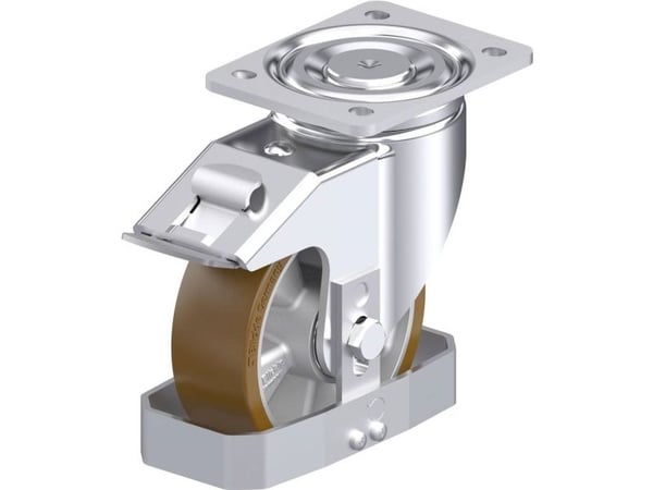 Blickle 933658 LH-ALB 150K-FI-FS Teräksinen kääntöpyörä Pyörän halkaisija: 150 mm Kantavuus (max.): 650 kg 1 kpl