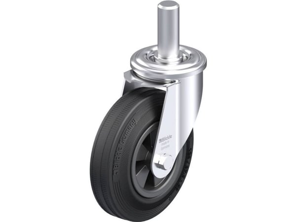 Blickle 577528 LEZ-VPP styrhjul i stål, hjuldiameter 125 mm, bärförmåga (max) 100 kg, 1 st