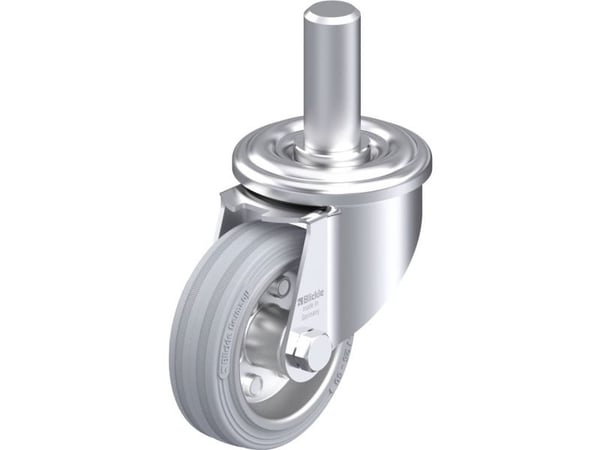 Blickle 632059 LEZ-VE 80R-SG Teräksinen kääntöpyörä Pyörän halkaisija: 80 mm Kantavuus (max.): 50 kg 1 kpl