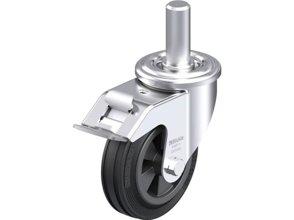 Blickle 577510 LEZ-VPP 100G-FI Teräksinen kääntöpyörä Pyörän halkaisija: 100 mm Kantavuus (max.): 70 kg 1 kpl