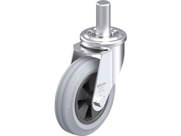 Blickle 742551 LEZ-VPP 150G-27-SG styrhjul i stål hjuldiameter 150 mm bärförmåga (max) 135 kg
