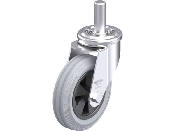 Blickle 738724 LEZ-VPP 150G-22-SG Teräksiset kääntyvät pyörät Pyörän halkaisija: 150 mm Kantavuus (max): 135 kg 1 kpl 1 kpl