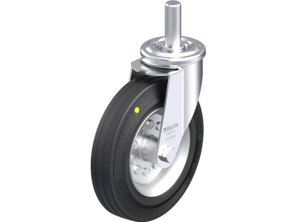 Blickle 636837 LEZ-VE 200R-22-EL Teräksinen kääntöpyörä Pyörän halkaisija: 200 mm Kantavuus (max.): 205 kg 1 kpl