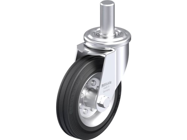 Blickle 576736 LEZ-VE 160R-27 styrhjul i stål Hjuldiameter: 160 mm Bärförmåga (max.): 135 kg