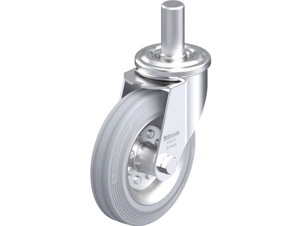 Blickle 646851 LEZ-VE 160R-27-SG Teräksinen kääntöpyörä Pyörän halkaisija: 160 mm Kantavuus (max.): 135 kg 1 kpl