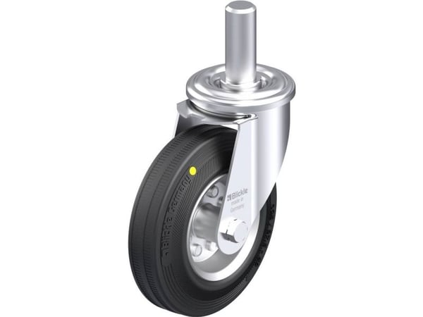 Blickle 692822 LEZ-VE 125R-EL Teräksinen kääntyvä pyörä Pyörän halkaisija: 125 mm Kantavuus (max.): 100 kg 1 kpl
