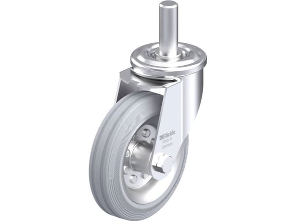 Blickle 664862 LEZ-VE 150R-22-SG styrehjul i stål, hjuldiameter 150 mm, bæreevne (maks.) 135 kg (1 stk.)