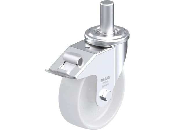 Blickle 580340 LEZ-PO 150G-27-FI styrehjul i stål – hjuldiameter 150 mm – bæreevne (maks.) 300 kg, 1 stk
