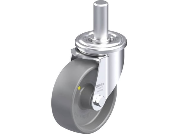 Blickle 936890 LEZ-PO 100G-ELS styrehjul i stål - hjuldiameter 100 mm - bæreevne (maks.) 150 kg - 1 stk