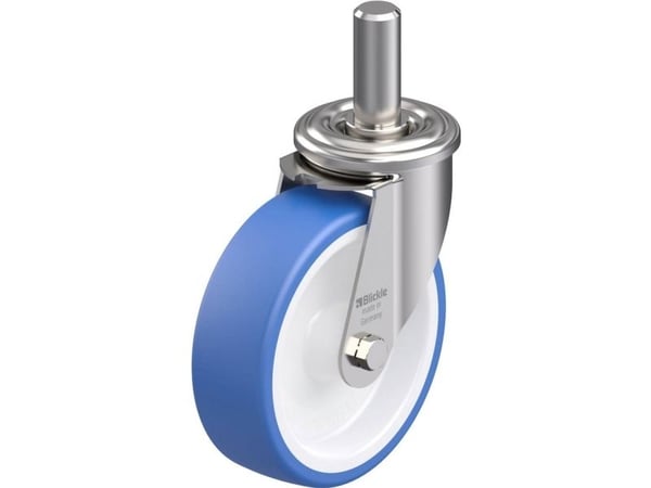 Blickle 942138 LEXZ-POTHS 125G styrehjul i rustfritt stål, hjuldiameter 125 mm, bæreevne (maks.) 150 kg, 1 stk