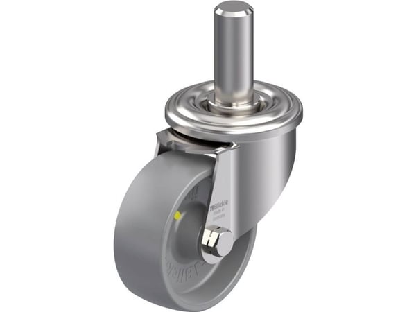 Blickle 945733 LEXZ-PO 80G-ELS Ohjauspyörä ruostumatonta terästä Pyörän halkaisija: 80 mm Kantavuus (max.): 150 kg 1 kpl