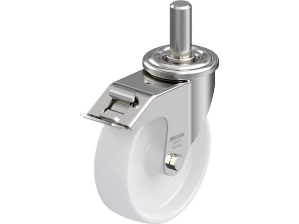 Blickle 584367 LEXZ-PO 125G-FI Ohjauspyörä ruostumatonta terästä Pyörän halkaisija: 125 mm Kantavuus (max.): 150 kg 1 kpl