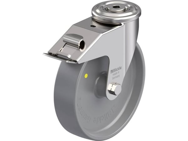 Blickle 915960 LEXR-PO 200G-FI-ELS styrehjul i rustfritt stål Hjuldiameter: 200 mm Bæreevne (maks.): 300 kg 1 stk