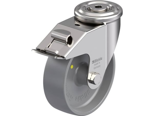 Blickle 945718 LEXR-PO 150G-FI-ELS styrehjul i rustfritt stål hjuldiameter 150 mm bæreevne maks. 300 kg (1 stk.)
