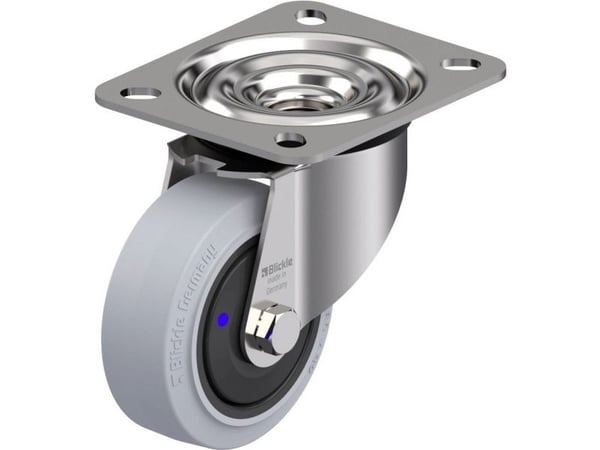 Blickle 945716 LEX-POEV 80XKF-SG Ohjauspyörä ruostumatonta terästä Pyörän halkaisija: 80 mm Kantavuus (max.): 140 kg 1 kpl