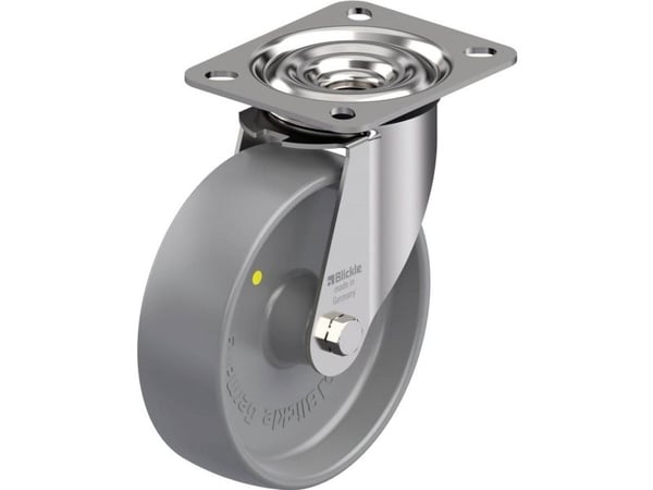 Blickle 680744 LEX-PO 125G-ELS styrehjul i rustfritt stål 125 mm, maks 150 kg (1 stk.)