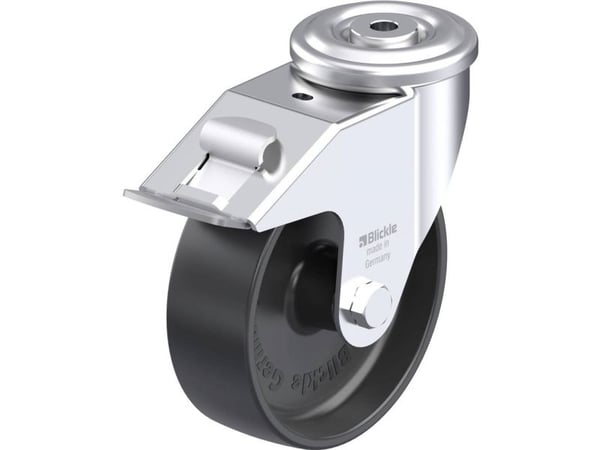 Blickle 580563 LER-PP 150G-FI Teräksinen kääntöpyörä Pyörän halkaisija: 150 mm Kantavuus (max.): 300 kg 1 kpl