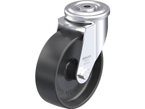 Blickle 580530 LER-PP 150G Teräksinen kääntöpyörä Pyörän halkaisija: 150 mm Kantavuus (max.): 300 kg 1 kpl