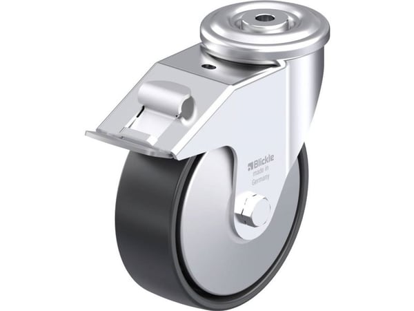 Blickle 951789 LER-PP 150K-FI-EL-FA Teräksinen kääntöpyörä Pyörän halkaisija: 150 mm Kantavuus (max.): 300 kg 1 kpl