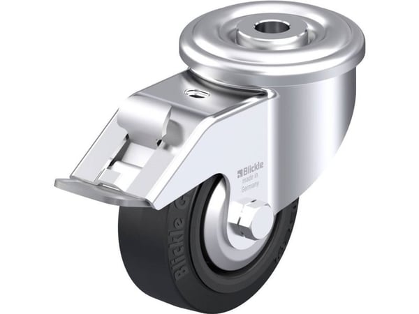 Blickle 942071 LER-POEV 80R-FI-FA styrhjul i stål hjuldiameter 80 mm bärförmåga (max.) 140 kg 1 st