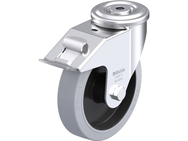 Blickle 902837 LER-POEV 161R-FI-SG Teräksinen kääntöpyörä Pyörän halkaisija: 160 mm Kantavuus (max.): 300 kg 1 kpl